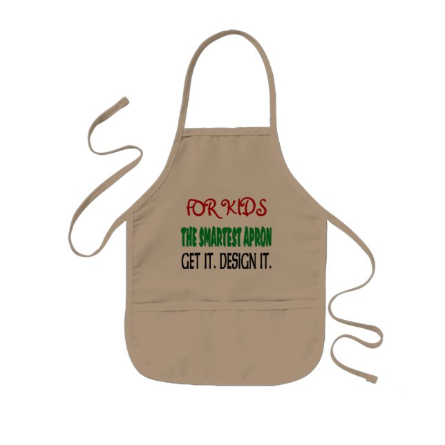 Design Your Kids Cute Apron (Front)