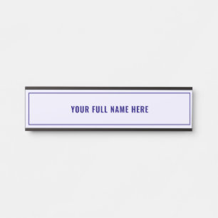 Design Your Name Door Sign Example Choose Colours