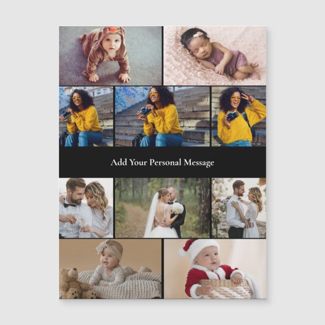 Design Your Own 10 Photo Collage (Front)