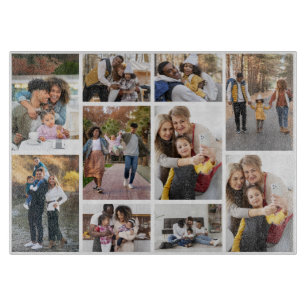Design Your Own 10 Photo Collage Cutting Board