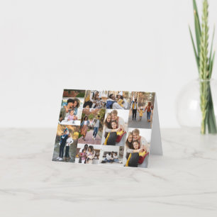 Design Your Own 10 Photo Collage Holiday Card