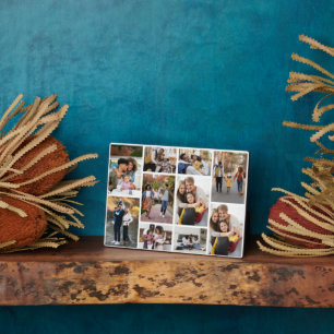 Design Your Own 10 Photo Collage Plaque