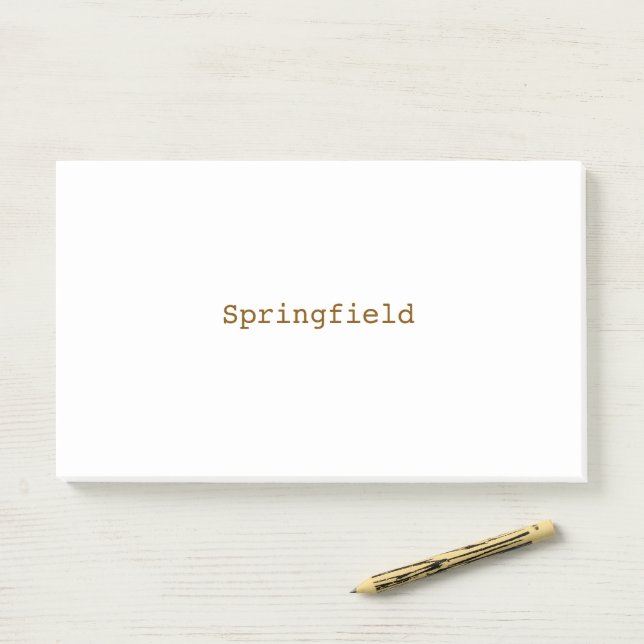Design Your Own 10" x 6" Post-it® Notes (On Desk)