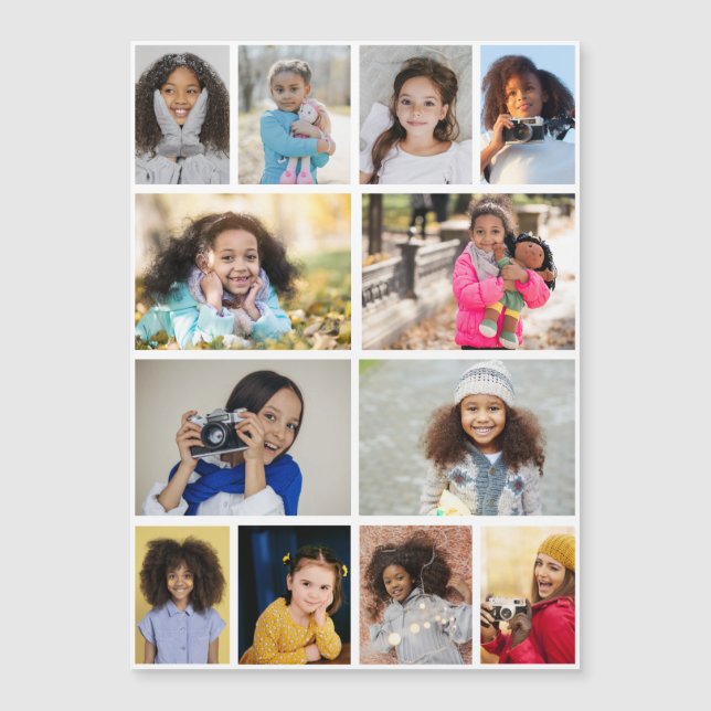 Design Your Own 12 Photo Collage (Front)
