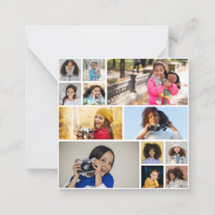 Design Your Own 12 Photo Collage Card