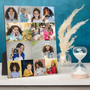 Design Your Own 12 Photo Collage Plaque