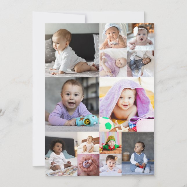 Design Your Own 13 Photo Collage (Front)