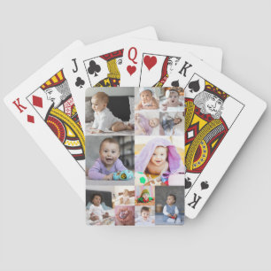 Design Your Own 13 Photo Collage Playing Cards