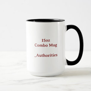Design Your Own 15oz Combo Mug