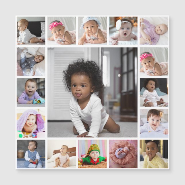 Design Your Own 17 Photo Collage (Front)