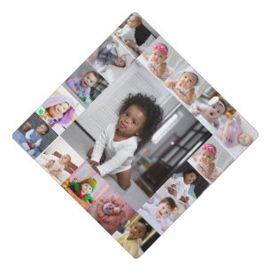 Design Your Own 17 Photo Collage Graduation Cap Topper