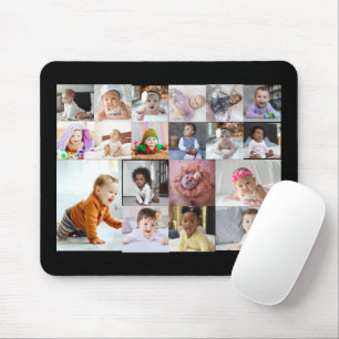 Design Your Own 19 Photo Collage Mouse Pad