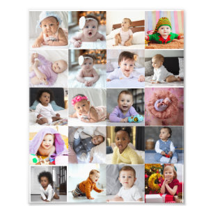 Design Your Own 20 Photo Collage Print