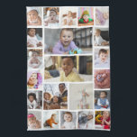 Design Your Own 22 Photo Collage Framed Art Kitchen Towel<br><div class="desc">Customize your photography. You can make this custom product for special occasions like weddings,  birthdays,  Christmas,  Holidays,  Memorials,  Graduation,  Anniversaries and more. It can also be given as a gift to your best friend,  close friend,  family,  and relatives.</div>