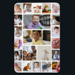 Design Your Own 22 Photo Collage Framed Art Magnet<br><div class="desc">Customize your photography. You can make this custom product for special occasions like weddings,  birthdays,  Christmas,  Holidays,  Memorials,  Graduation,  Anniversaries and more. It can also be given as a gift to your best friend,  close friend,  family,  and relatives.</div>