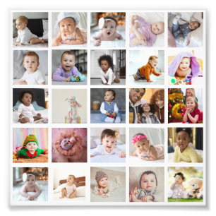 Design Your Own 25 Photo Collage