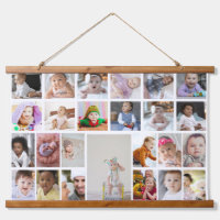 Design Your Own 25 Photo Collage Framed Art