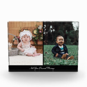 Design Your Own 2 Photo Collage Block