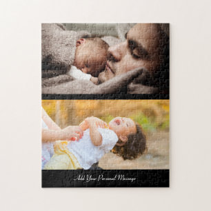 Design Your Own 2 Photo Collage Jigsaw Puzzle