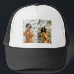 Design Your Own 2 Photo Collage Trucker Hat<br><div class="desc">Customize your own personal photography. You can make this custom product for special occasions like weddings,  birthdays,  Christmas,  Holidays,  Memorials,  Graduation,  Anniversaries and more. It can also be given as a gift to your best friend,  close friend,  family,  and relatives.</div>