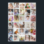 Design Your Own 30 Photo Collage<br><div class="desc">Customize your photography. You can make this custom product for special occasions like weddings,  birthdays,  Christmas,  Holidays,  Memorials,  Graduation,  Anniversaries and more. It can also be given as a gift to your best friend,  close friend,  family,  and relatives.</div>