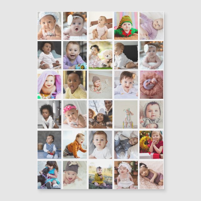 Design Your Own 30 Photo Collage (Front)