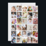 Design Your Own 30 Photo Collage<br><div class="desc">Customize your photography. You can make this custom product for special occasions like weddings,  birthdays,  Christmas,  Holidays,  Memorials,  Graduation,  Anniversaries and more. It can also be given as a gift to your best friend,  close friend,  family,  and relatives.</div>