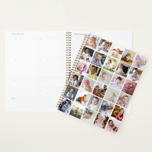 Design Your Own 30 Photo Collage Planner (Display)