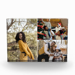 Design Your Own 3 Photo Collage Block