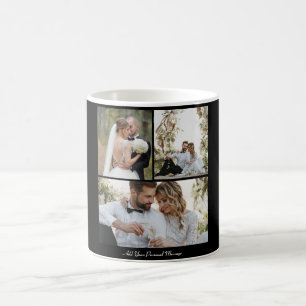 Design Your Own 3 Photo Collage Coffee Mug