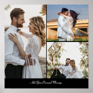 Design Your Own 3 Photo Collage Poster