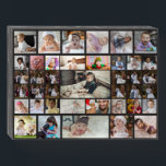 Design Your Own 40 Photo Collage Wooden Box Sign<br><div class="desc">Customize your photography. You can make this custom product for special occasions like weddings,  birthdays,  Christmas,  Holidays,  Memorials,  Graduation,  Anniversaries and more. It can also be given as a gift to your best friend,  close friend,  family,  and relatives.</div>