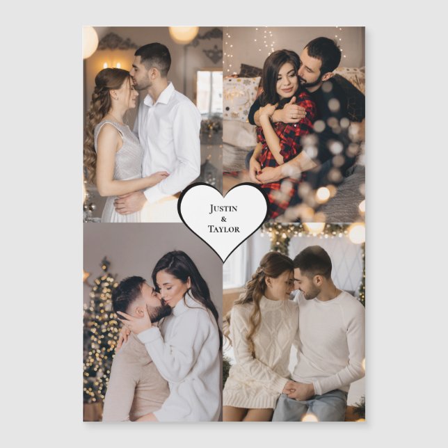 Design Your Own 4 Photo Collage (Front)