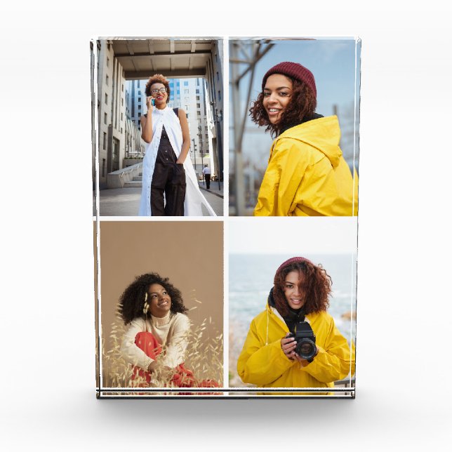 Design Your Own 4 Photo Collage (Front)