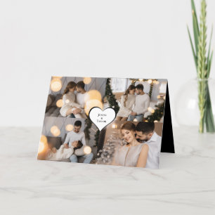 Design Your Own 4 Photo Collage Announcement