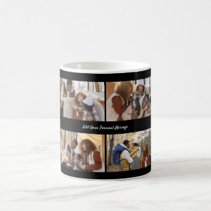 Design Your Own 4 Photo Collage Coffee Mug