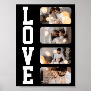 Design Your Own 4 Photo Collage Poster