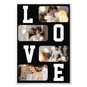 Design Your Own 4 Photo Collage Print