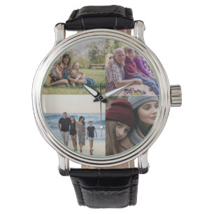Design Your Own 4 Photo Collage Watch
