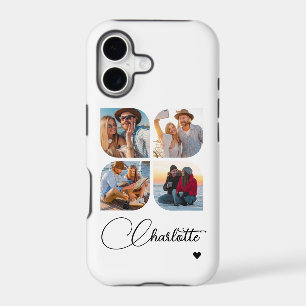 Design Your Own 4 Photo Personalized Name