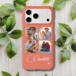 Design Your Own 4 Photo Personalized Name<br><div class="desc">Create your perfect accessory with our Design Your Own 4 Photo Personalized Name iPhone 17 Pro Max Case! This customizable phone case allows you to upload and showcase four of your favorite photos, making it a unique way to express your personality and style. Specifically designed for the iPhone 17 Pro...</div>