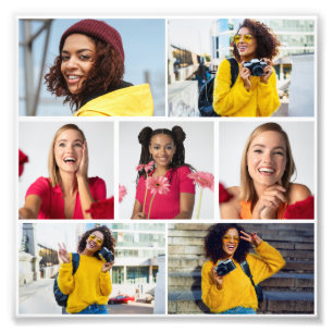 Design Your Own 7 Photo Collage