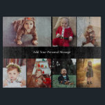 Design Your Own 7 Photo Collage Cutting Board<br><div class="desc">Customize your photography. You can make this custom product for special occasions like weddings,  birthdays,  Christmas,  Holidays,  Memorials,  Graduation,  Anniversaries and more. It can also be given as a gift to your best friend,  close friend,  family,  and relatives.</div>