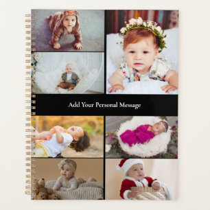 Design Your Own 7 Photo Collage Planner