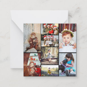 Design Your Own 8 Photo Collage Card