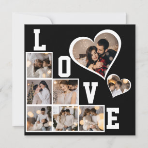 Design Your Own 8 Photo Collage Card