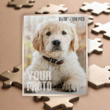 Design Your Own 8x10”/110 Pieces Custom Pet Photo