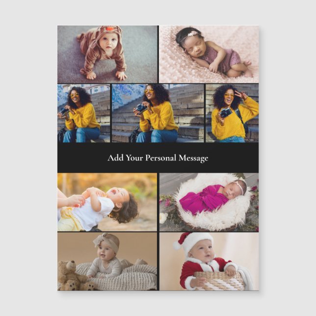 Design Your Own 9 Photo Collage (Front)