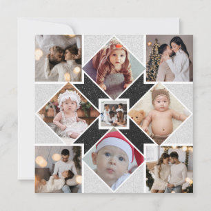 Design Your Own 9 Photo Collage Card