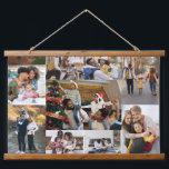 Design Your Own 9 Photo Collage Hanging Tapestry<br><div class="desc">Customize your own personal photography. You can make this custom product for special occasions like weddings,  birthdays,  Christmas,  Holidays,  Memorials,  Graduation,  Anniversaries and more. It can also be given as a gift to your best friend,  close friend,  family,  and relatives.</div>